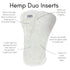 SECOND HAND | Cloth Bums Bamboo & Hemp Duo Insert Set
